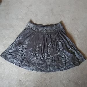 Silver Lame Mini